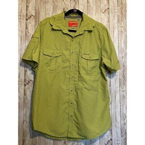 Men's Graghoppers Nosilife Insect Repellant Shirt Outdoor Hiking Size Large